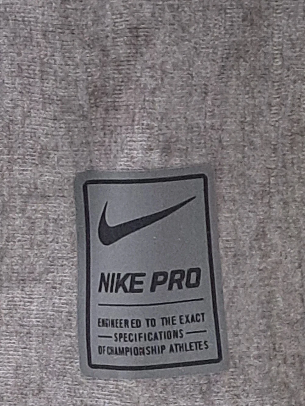 Nike Pro Hyperwarm Hood THERMA-FIT - Heather Grey OS (Unisex) New in Box